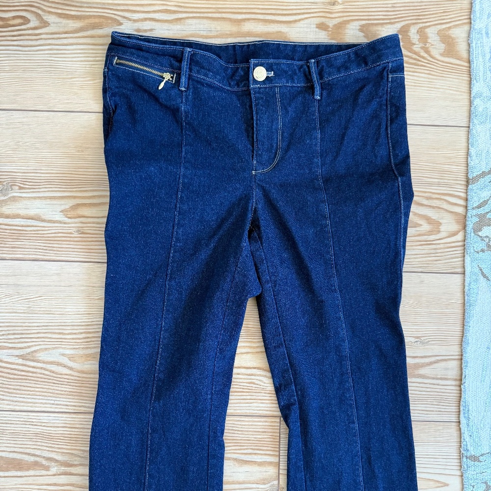 SPARTINA 449 Mallory Kick Dark Wash Cropped Jeans NWT Women's Size 12